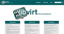 Desktop Screenshot of libvirt.org