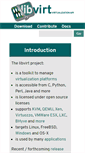 Mobile Screenshot of libvirt.org